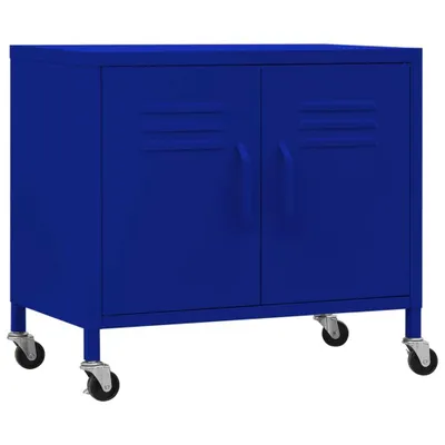 Immagine prodotto di vidaXL Armadio blu navy 60x35x56 cm in acciaio