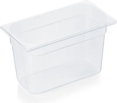 Produktbild von Gastronormbehälter / GN-Behälter, Kunststoff, GN 1/3, Serie 84, Tiefe wählbar : GN Behälter 1/3-200 mm, Polypropylen Variante: GN Behälter 1/3-200 mm