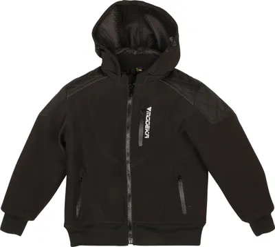 Produktbild von Modeka Clarke Kinder Motorrad Softshelljacke, schwarz, 128