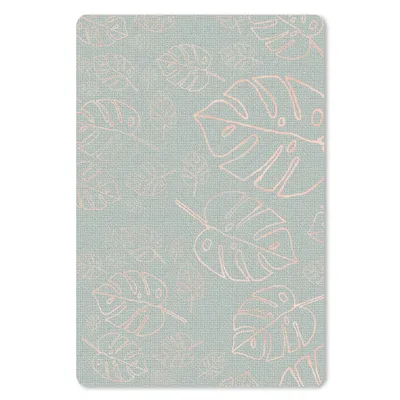 Produktbild von MuchoWow® Mauspad Mousepad Muster - Blau - Rosa 40x60 cm - Mousepads - Maus Mat - Pad - Mausunterlage - Schreibtisch Accesoire
