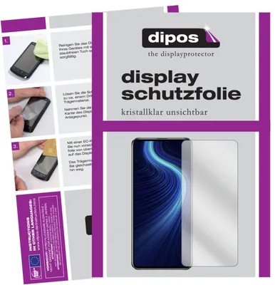 Produktbild von 1x Schutzfolie für Honor X10 5G klar Displayschutzfolie Folie Display Schutz dipos