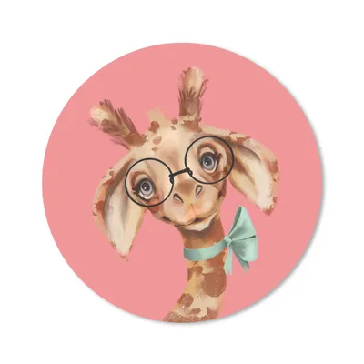 Produktbild von MuchoWow® Mauspad Mousepad Giraffe - Dschungel - Bogen 50x50 cm - Mousepads - Maus Mat - Pad - Mausunterlage - Vinyl