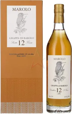 Immagine prodotto di Marolo Grappa di BAROLO 12 Anni 50 %  0,70 lt.