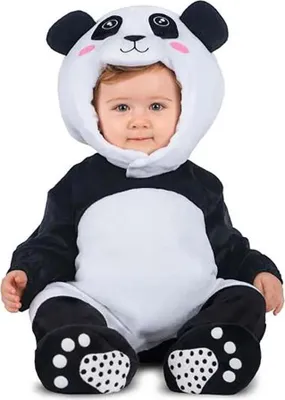 Produktbild von Mom Panda Baby Kostüm Schwarz 24 Months-3 Years Schwarz 24 Months-3 Years