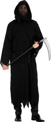 Produktbild von Kostüm Halloween Henker Robe ohne Gesicht schwarz, Groesse:XL