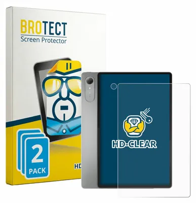 Produktbild von 2x Für Lenovo Idea Tab Pro Gen 2 13" (Display+Kamera) Schutzfolie BROTECT Displayschutz Display Schutz Folie Klar Transparent
