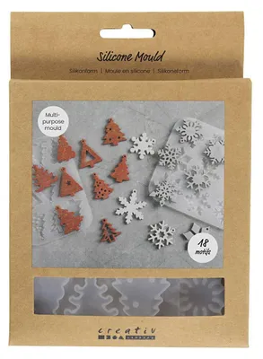 Productafbeelding van Creativ Company 371401, siliconen, wit, 3 cm, 18 stuks