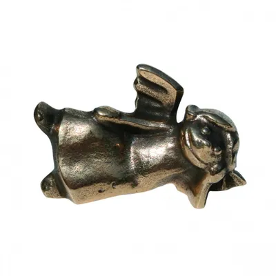 Produktbild von Schutzengel Engelchen, liegend Bronzefigur 6 cm