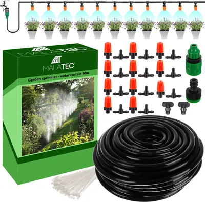 Obrázok produktu pre Zavlažovací systém Záhrada 10/20 trysiek Sprinkler 18319, veľkosť:10m