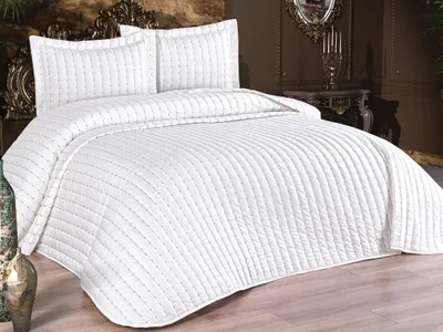 Produktbild von L'Essentiel Linge de Maison, Dublin - Cream, Doppelbett-Tagesdecken-Set, Creme, 100% BAUMWOLLE, 250 x 260 cm