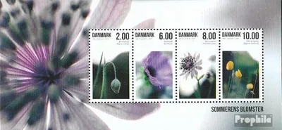 Produktbild von Briefmarken Dänemark 2011 Mi Block43 (kompl.Ausg.) postfrisch Sommerblumen
