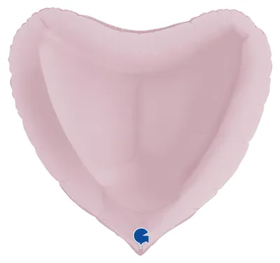 Produktbild von ABC36 Uni Herz 91 cm ø | Pink Pastell
