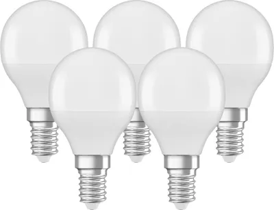Produktbild von 5er-Pack Osram LED BASE 5xE14 5W 470Lm 2700K 4058075152731