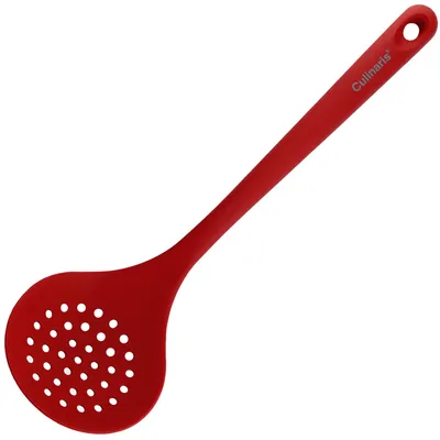 Image de Écumoire - silicone - rouge | Culinaris
