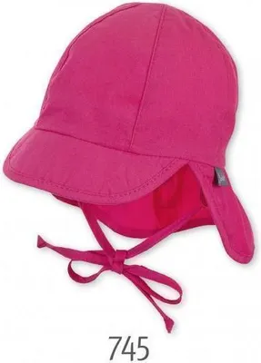 Produktbild von Sterntaler Schirmmütze mit Nackenschutz UV Schutz 50+ magenta 47