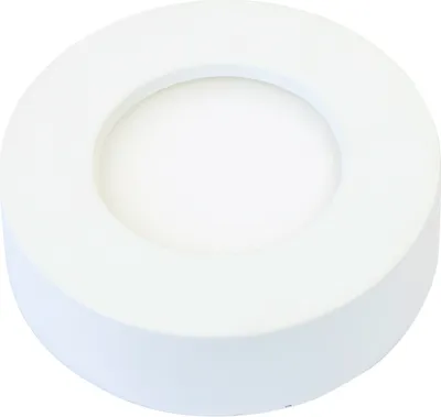 Produktbild von LED Ein- Unterbaupanel 6W 840 (Weiß) rund dimmbar