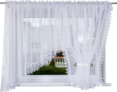 Produktbild von Fertige Gardine FILADELFIA 400x155 WOAL Gardine Rechts