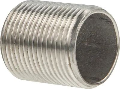 Produktbild von tecuro Gewindenippel Edelstahl V4A (AISI 316), AG/AG 1 Zoll