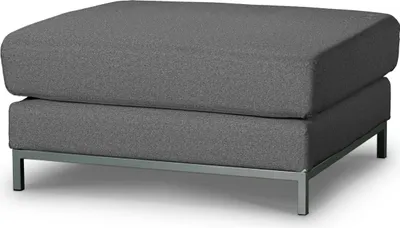 Produktbild von Dekoria Bezug für Kramfors Hocker, dunklegrau, Husse, Kramfors Hocker