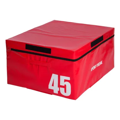 Produktbild von Sport-Thieme Plyobox "Soft", 91x76x45 cm, Rot