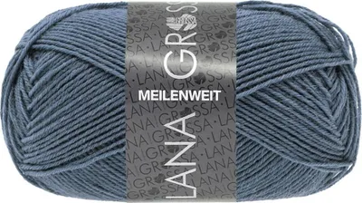 Produktbild von Lana Grossa - Meilenweit 4-fach 50g 1415 jeansblau