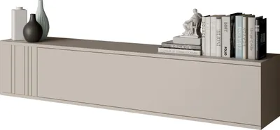 Produktbild von MIRJAN24 TV-Lowboard Philippe 150, Stilvoll Wohnzimmer, Lowboard mit eins Drehtüren (Farbe: Cashmere)