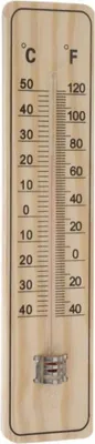 Obrázek produktu pro teploměr univ. 22x5cm, -40°C+50°C, dřevo_EXTPLASTIMEX