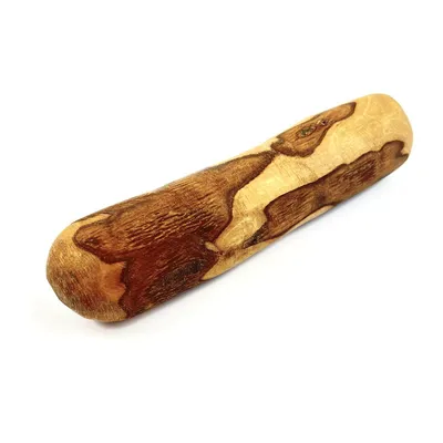 Produktbild von DOGBOSS 100% Natur Kaustab Olivenholz, Größe L (ca. 221-450g) – 100% natürlich, splitterarm & langlebig – Zahnpflege & Kaubeschäftigung für Hunde