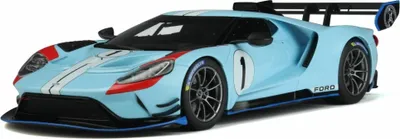 Produktbild von GT Spirit 867 Ford GT Mk2 #1 2021 hellblau 1:18