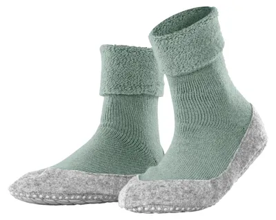 Produktbild von FALKE Stoppersocken Cosyshoe W Hp, Wolle, Grün Peppermint 7477, 39-40