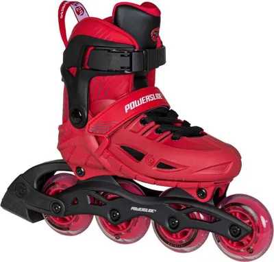 Obrázek produktu pro Powerslide Universe 4w, nastavitelné inline brusle, velikost EU 29-32, barva: červená, velikost EU 29-32