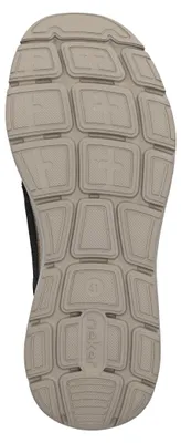 Produktbild von Rieker Herren Sneaker Schlupfschuh mit Gummizug und LightSole B1850, Größe:44 EU, Farbe:Schwarz