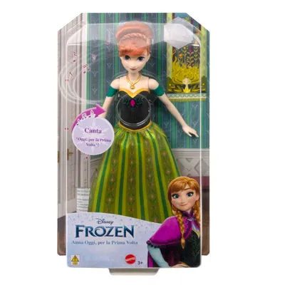 Obrázok produktu pre Mattel - Disney Frozen Anna Singing Doll (Italian) - Mattel - (Hračky / Bábiky)