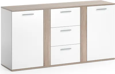 Produktbild von Kommode Vicco Novelli Sonoma 40 x 80 cm mit Schubladen, Model 32056