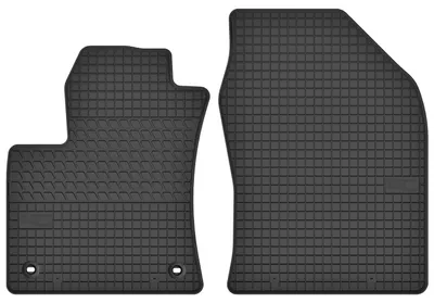 Produktbild von Gummimatten Fußmatten Vorne Schwarz für Toyota Prius IV 2014-