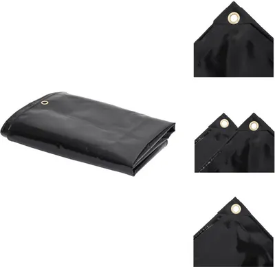 Immagine prodotto di telone vidaXL 650 g/m² 1,5x6 m nero - Teloni