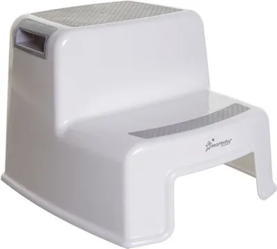 Zdjęcie produktu dla Taboret Dreambaby 2 Up, Antypoślizgowy, Teksturowany, Do 80 kg, Szary