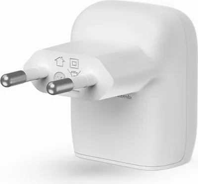 Obrázok produktu pre Belkin BoostCharge - sieťový adaptér - 20 Watt - 3 A - Power Delivery 3.1, rýchle nabíjanie (24 pinov USB-C)