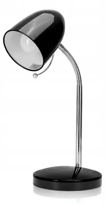 Imagen del producto de Lámpara de escritorio retro Aigostar, lámpara de mesa, lámpara de escritorio, lámpara de trabajo, lámpara de noche con brazo articulado de metal, color negro