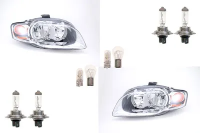 Produktbild von Johns, Scheinwerfer Halogen passend für Audi A4 8E 11/04-06/08 Leuch. Satz Links Rechts 8E0941003AJ 8E0941004AJ