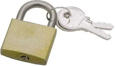Produktbild von Talamex Vorhängeschloss Golden,Silber 30 mm Golden,Silber 30 mm