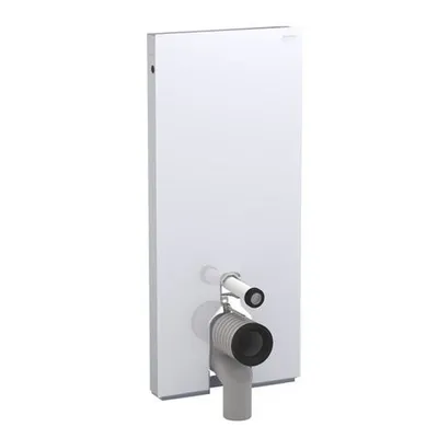 Produktbild von Geberit Monolith Sanitärmodul für Stand-WC, 114 cm, mit P-Anschlussbogen, Wasseranschluss hinten mittig
