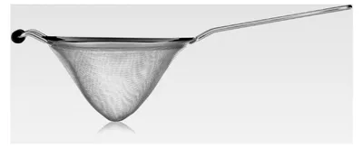 Produktbild von Sieb Ø 18 cm feinmaschig professionelles Spitzsieb Abtropfsieb Passiersieb mit feiner Masche