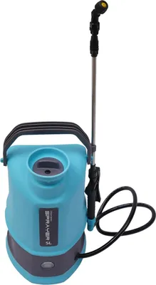 Immagine prodotto di Irroratore a batteria - Irroratore da giardino 5 L - 3 ugelli - Portatile - Spina UE - Blu
