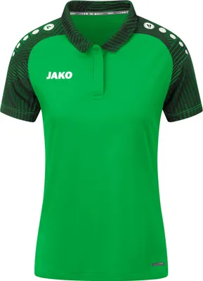 Produktbild von JAKO Damen Polo Performance, Farbe:soft green/schwarz, Größe:34