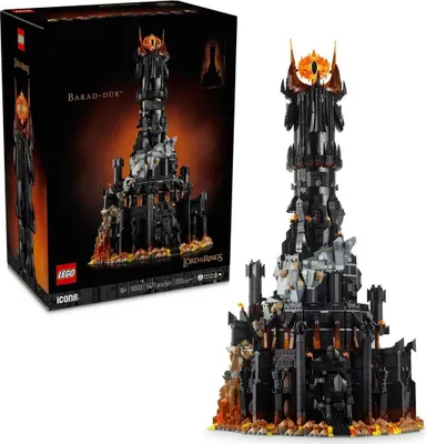 Obrázek produktu pro LEGO ICONS Pán prstenů: Barad-dûrTM, Sada na stavění, 18 rok/roky, Plast, 5471 kusů, 7,46 kg