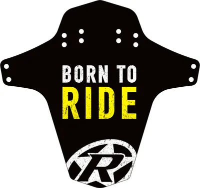 Produktbild von Reverse MudGuard Born to Ride Radspritzschutz schwarz/gelb 7461 7461