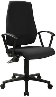 Produktbild von Topstar Bürodrehstuhl Maxx 500 schwarz-Teppichbodenrollen