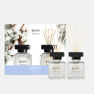 Image de ipuro 1020010 ipuro Raumduft ESSENTIALS Coton fields blumig 50,0 ml, 2 St.