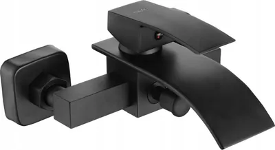 Produktbild von Mexen Aries Badewannenarmatur, schwarz - 744830-70